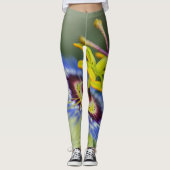 Passion Blume Leggings - Große Mode-Leggings (Vorderseite)
