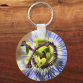 Passion Blume Schlüsselanhänger (Vorderseite)
