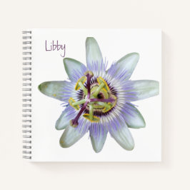 Passion Blume Spiral Notebook Notizblock