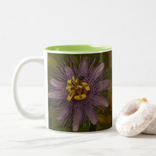Passion-Blume Zweifarbige Tasse