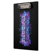 Passion Cyberpunk Typography – Vibrant Modern Word Klemmbrett (Links)