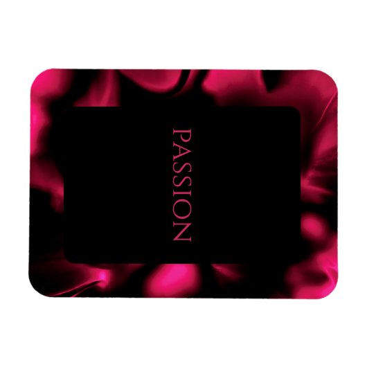 "Passion" Flexibles Foto Magnet (Horizontal)