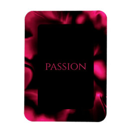 "Passion" Flexibles Foto Magnet