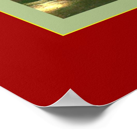 Passion~ Frank Bernard Dicksee Poster (Ecke)