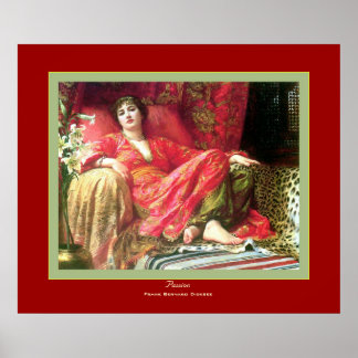 Passion~ Frank Bernard Dicksee Poster