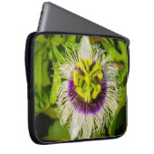 Passion Fruit Blume, Anaina Hou Gardens Wetsuit Laptopschutzhülle (Vorne Rechts)