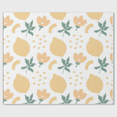 Passion Fruit Blume Geschenkpapier (Flach)