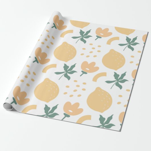 Passion Fruit Blume Geschenkpapier (Ungerollt)