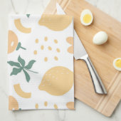 Passion Fruit Blume Geschirrtuch (Viertel Falte)