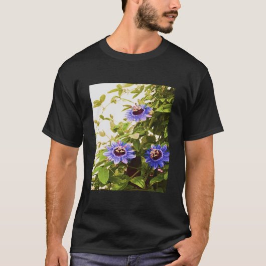 Passion Fruit Blume Klassischer T - Shirt (Vorderseite)