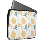 Passion Fruit Blume Laptopschutzhülle (Vorne Rechts)