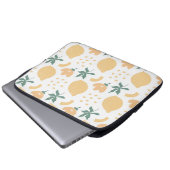 Passion Fruit Blume Laptopschutzhülle (Vorne Knopf)