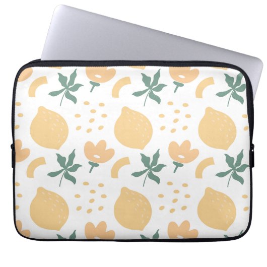 Passion Fruit Blume Laptopschutzhülle (Vorderseite)