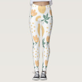 Passion Fruit Blume Leggings (Vorderseite)