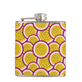 Passion fruit slices flachmann (Vorderseite)