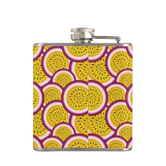 Passion fruit slices flachmann (Rückseite)