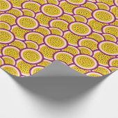 Passion fruit slices geschenkpapier (Ecke)
