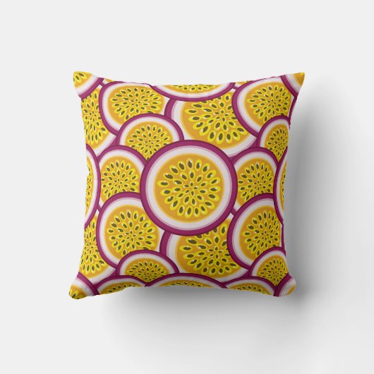 Passion fruit slices kissen (Rückseite)