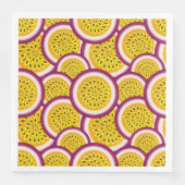 Passion fruit slices serviette (Vorderseite)