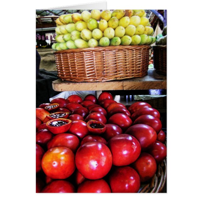 Passion Fruits-Karte (Vorne)