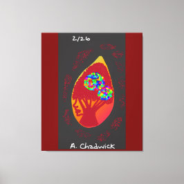 Passion in a Teardrop  Leinwanddruck