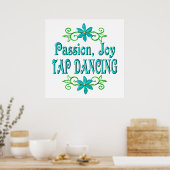 Passion Joy Steche tanzen Poster (Küche)
