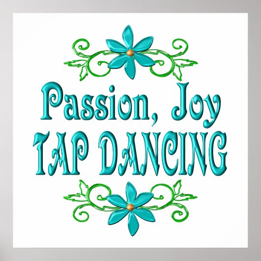 Passion Joy Steche tanzen Poster (Vorne)