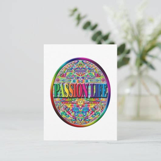Passion Life Postcard Postkarte (Stehend Vorderseite)