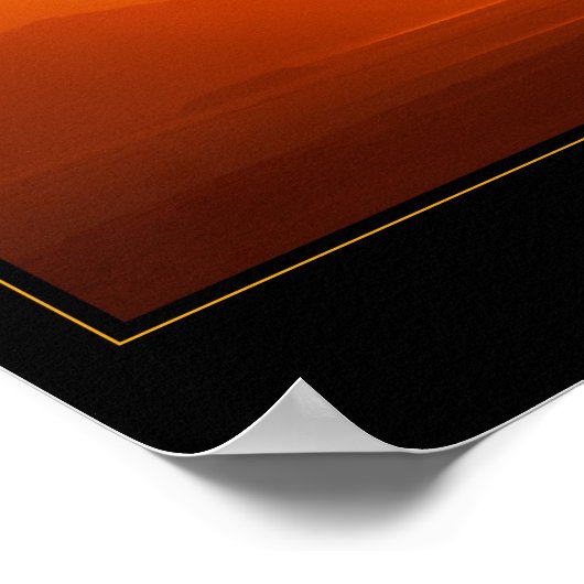 Passion Motivierend Poster (Ecke)