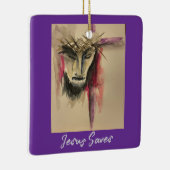 Passion of Christ Ceramic Ornament (Rechts)