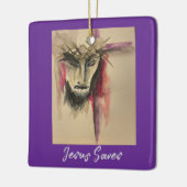 Passion of Christ Ceramic Ornament (Links)