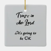 Passion of Christ Ceramic Ornament (Rückseite)