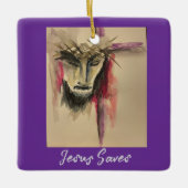 Passion of Christ Ceramic Ornament (Vorderseite)