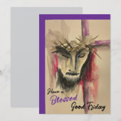 Passion of Christ Notecard Feiertagskarte (Vorne/Hinten)