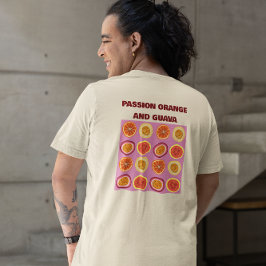Passion Orange Guava Hawaiian Tropical Fruit  T-Shirt