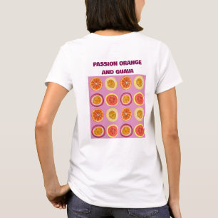Passion Orange Guave Hawaiian Tropical Fruit T-Shirt