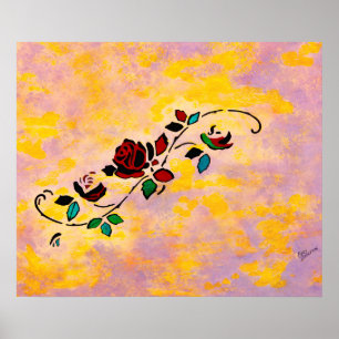 "Passion Pieces" Fine Art Print Poster