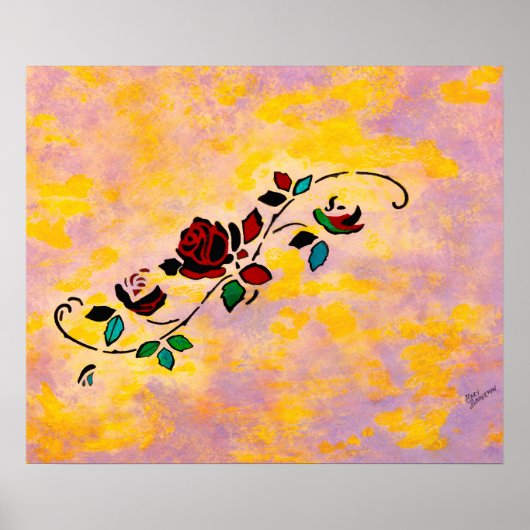 "Passion Pieces" Fine Art Print Poster (Vorne)