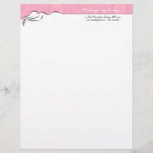 Passion Pink Darla Letterhead Briefkopf