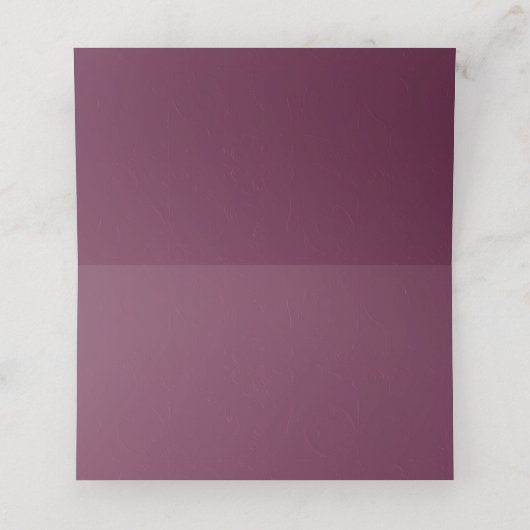 PASSION | Platzkarte (Innenseite Aufgefaltet)