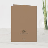 Passion Red Dankeskarte (Rückseite)