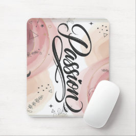 Passion Schrift | Elegante minimalistische Typogra Mousepad
