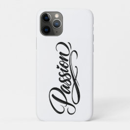 Passion Script | Elegant Minimalist Typography Case-Mate iPhone Hülle
