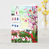 Passion VI Karte (Gelbe Blume)