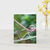 Passion Vine ~ Warum Knoten?! Karte (Gelbe Blume)