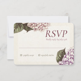 PASSION | Wedding RSVP Response Card Karte