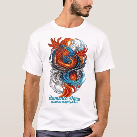 "Passionate and Fiery Dance" T-Shirt (Vorderseite)