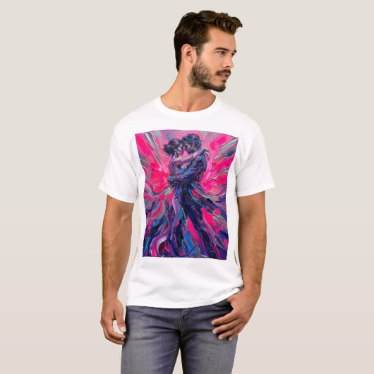 Passionate Embrace – Dance of Devotion T-Shirt (Vorne ganz)