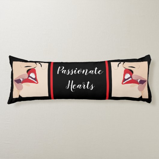 Passionate Hearts Seitenschläferkissen (Vorderseite)