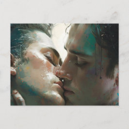 Passionate Kisses Postcard Postkarte